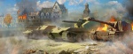 Скрин командный бой в WOT