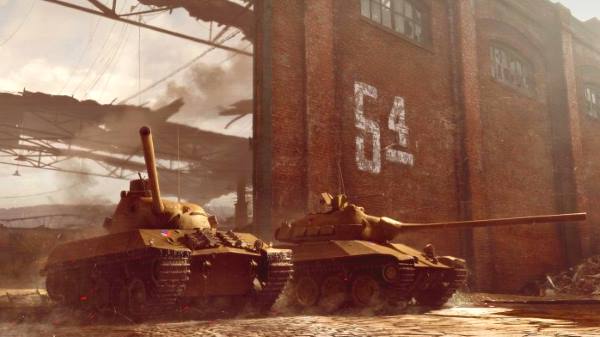 танки Konstrukta T-34/100 и Skoda TVP