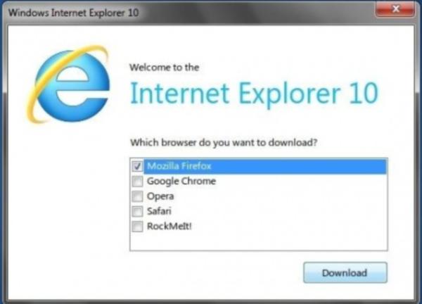 Internet Explorer 10