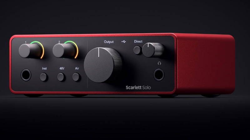 Focusrite Scarlett Solo 4th Gen