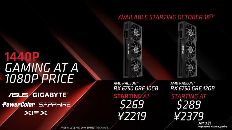 Radeon RX 6750 GRE